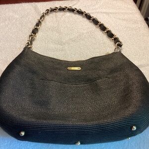 Eric Javits New York Straw Shoulder Bag - image 1